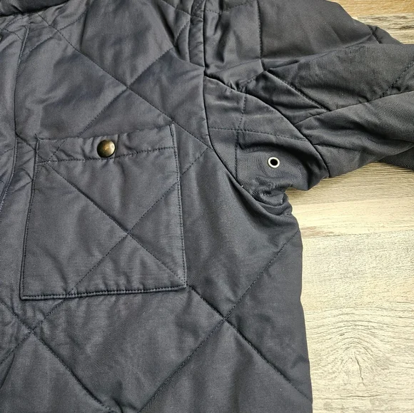 J. Crew Men's Small Navy Blue Quilted Sussex Jacket